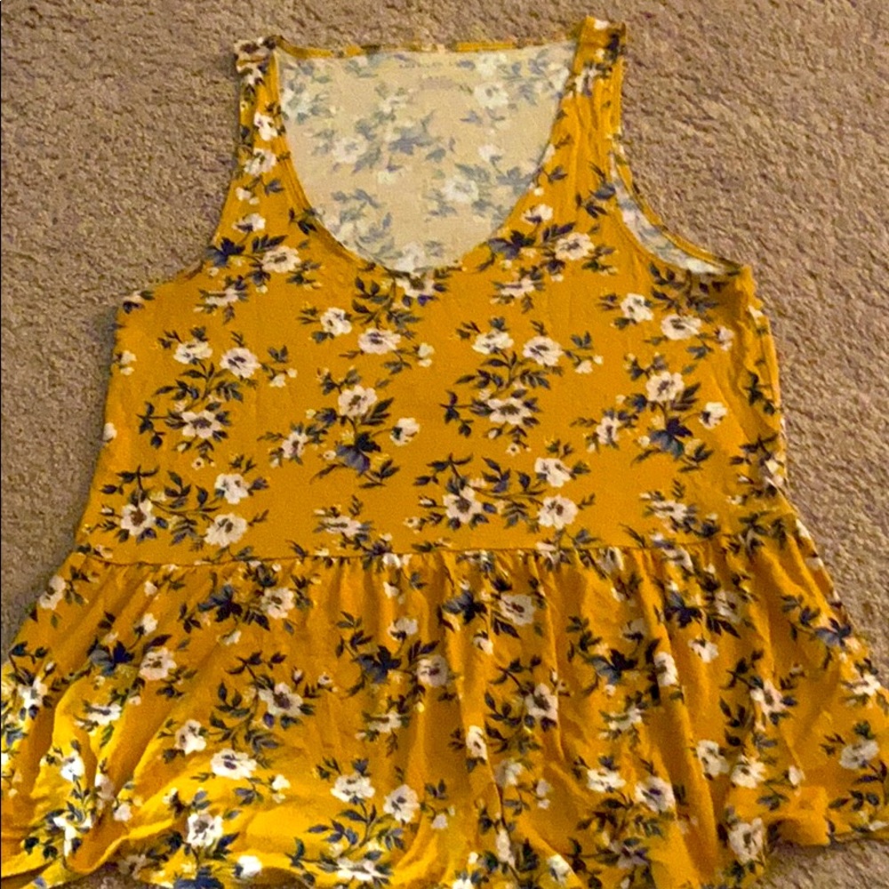 Floral Tank Top